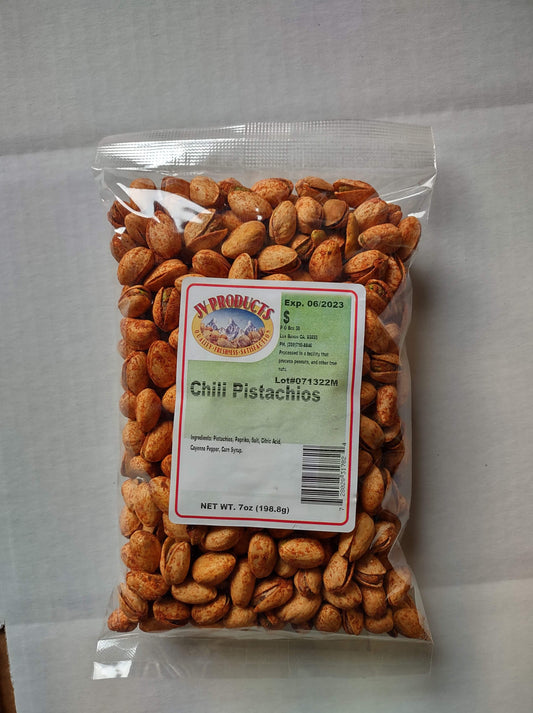 Chili Pistachios 7oz.