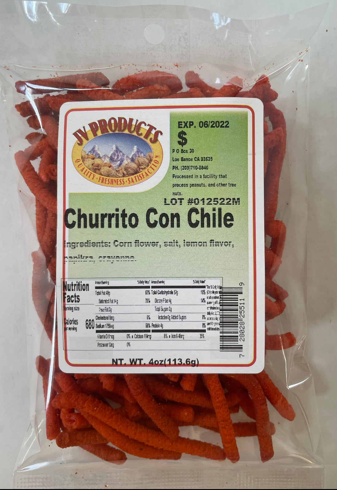 Churrito Con Chile