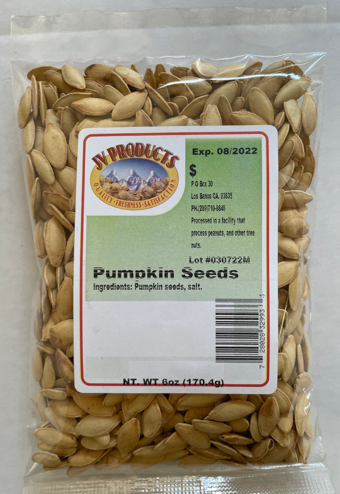 Pumpkin Seeds 6oz.