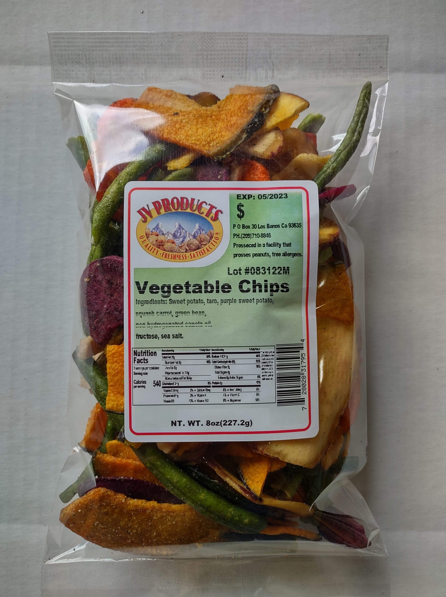 Vegetable Chips 8oz