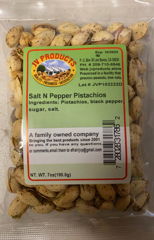 Salt N Pepper Pistachios